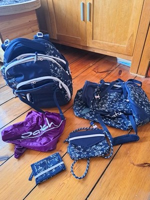 Satch Match Schulrucksack, Set, Bloomberg Breeze mit Zubehör