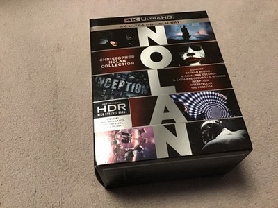 Christopher Nolan Collection (4K UHD) [Blu ray] Batman-Interstellar-Prestige''