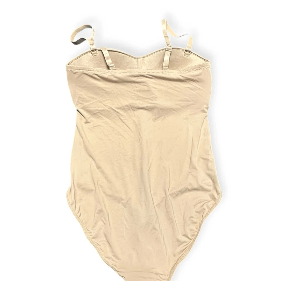Body moldeador todo en uno con control extra firme beige MAIDENFORM para mujer talla M Foto 3 de 4