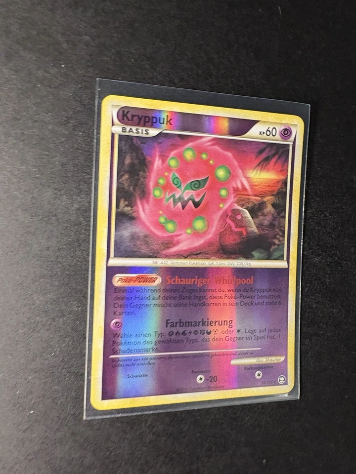 Pokemon Kryppuk 10/102 Triumph Deutsch Reverse Holo 2011 - Bild 3 von 4