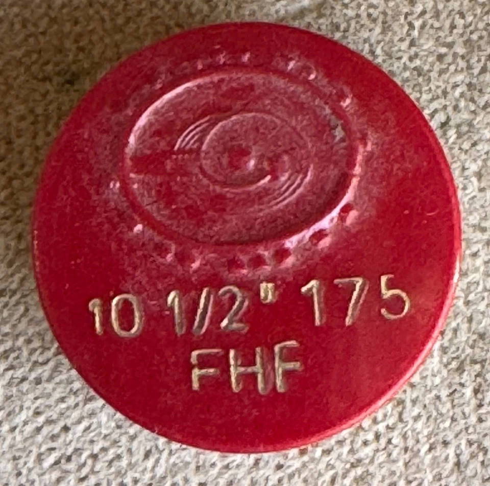 NOS RENATA para 10 1/2” 175 FHF Conjunto de rueda de equilibrio Paquete original completo Foto 4 de 4