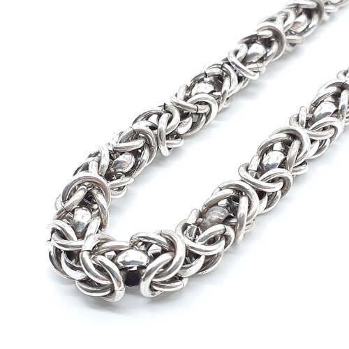 Byzantine Necklace Solid Stainless Steel 24