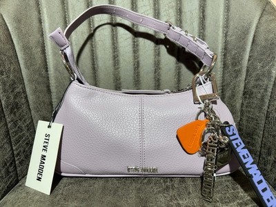 Steve Madden Tasche Lila Y2K Schultertasche mit Charms