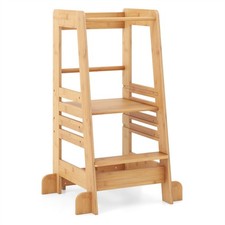 Bamboo Kids Step Stool - Frees Parents Hands , Teaches Independence