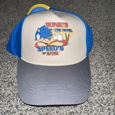 Sonic The Hedgehog Kids Youth Hat Speed s My Game SEGA NWT