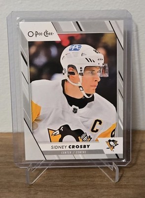 2023-24 O-Pee-Chee Sidney Crosby #15 Close-Up Photo Variation OPC Hockey