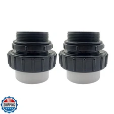 HJSIUTV 21063-200-000 2" MIP x 2" PVC Hi Temp Union Compatible with Pentair W