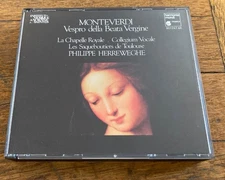 Monteverdi: Vespro della Beata Vergine - Herreweghe CD, 1987 Blessed Virgin Mary