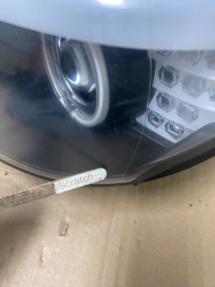 2004- 2007 Bmw 5 Series 535I 550I LED Right+Left Set Black Headlights T5664 DG - Image 4 of 4