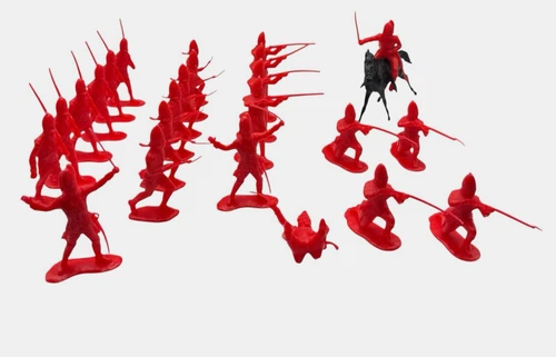 Vintage Marx Heritage Sons of Liberty RevolutionaryWar British Redcoats 25 piece