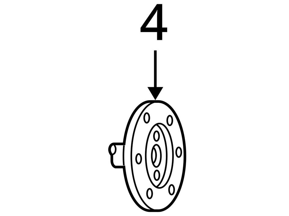 Ford Lincoln F-150 Expedition 1999-2004 eje delantero 3L3Z3219aa - nuevo OEM Foto 3 de 3