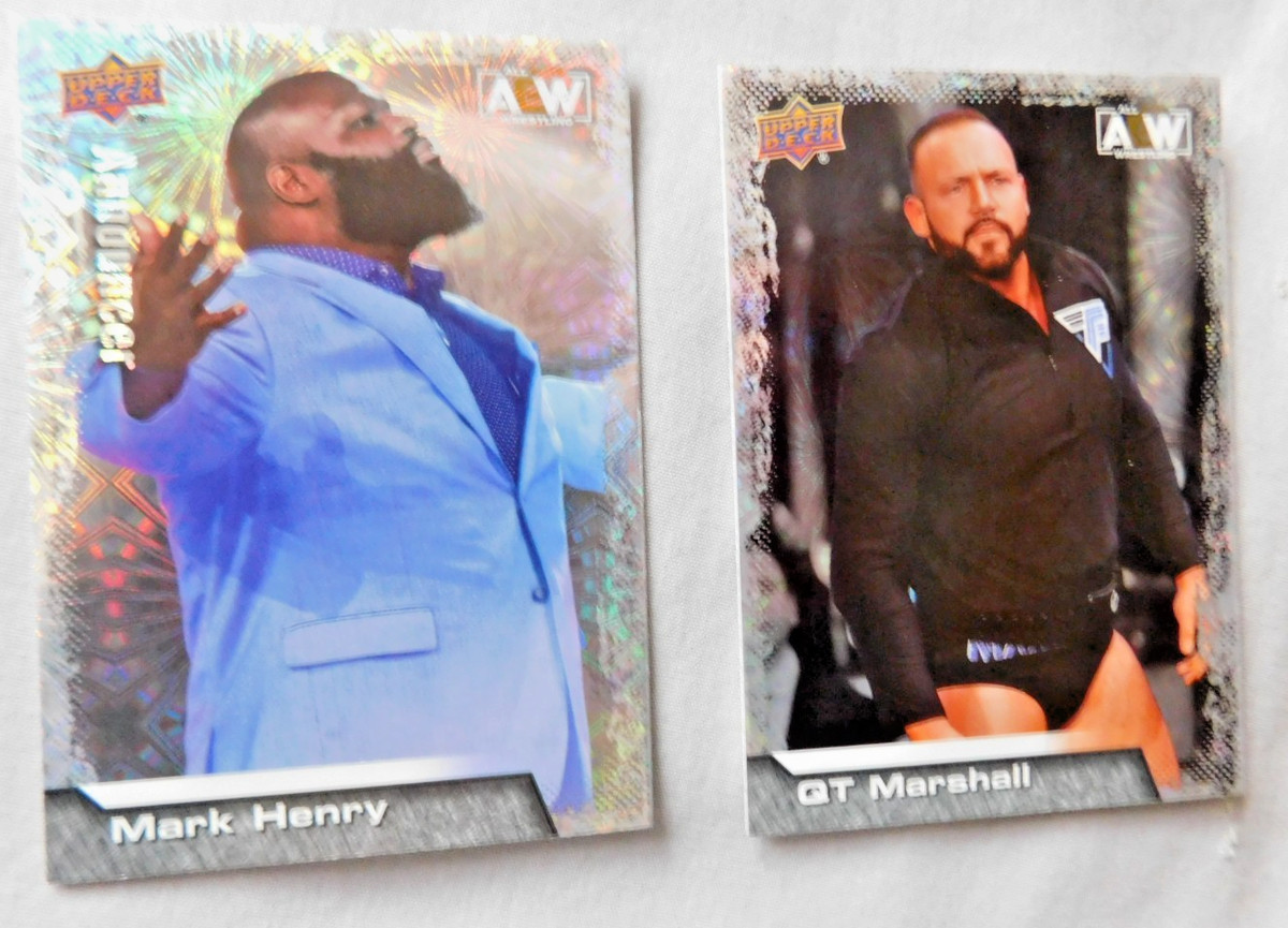 2022 Upper Deck AEW Silver Pyro Wrestling Card Pick one