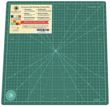Self Healing Rotating Cutting Mat 18x18 17" Grid , Perfect for Quilting  Ar...