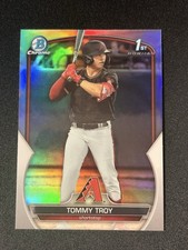 2023 Bowman Draft #BDC-103 Tommy Troy Chrome Refractor - Diamondbacks