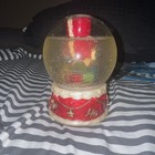 Santa Christmas Musical Snow Globe Multicolor Glass Resin Round Decorative — photo 3