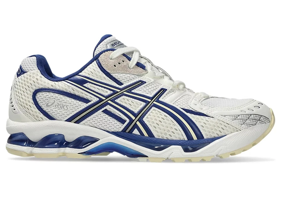 1203A875-250 FINE. Asics Gel-Nimbus 10.1 Snow White Sodalite Blue (uomo) - Immagine 4 di 4