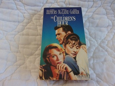 THE CHILDREN'S HOUR VHS SHIRLEY MACLAINE JAMES GARNER AUDREY HEPBURN LESBIAN