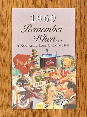1969 Remember When... KardLet Booklet