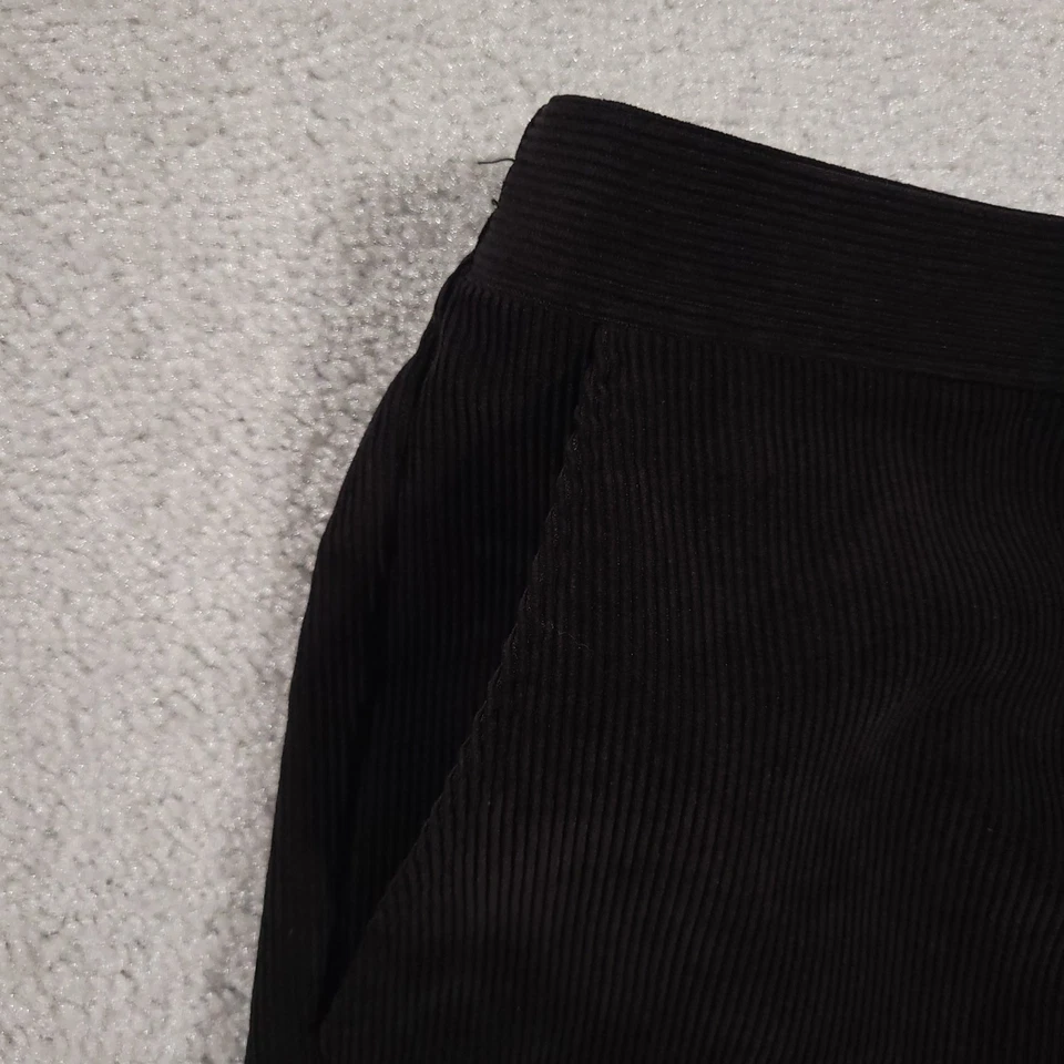 Pantalones Alfred Dunner Para Mujer 12 Pull On Cintura Elástica Pana Rectos Clásicos Foto 4 de 4