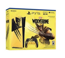 Marvel Wolverine Limited Edition Sony PlayStation 5 PS5 825GB 4K - SHIPS 9/19