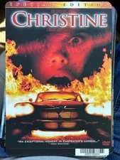 Vintage Blockbuster Video Display Sign - John Carpenter's Christine - Horror Art