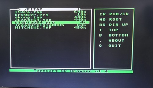 🇬🇧 PiTap for Commodore 64 . Play TAP PRG D64 Files With Pi Zero 2W (Tapecart) - Picture 6 of 7