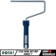 Rota Stick System Roller Frame Soft Grip Handle 7" - Push Fit, Plaster, Paint ..