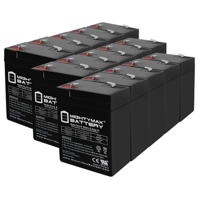Mighty Max 6V 4.5AH SLA Battery Replacement for Sentry Lite SCR-525-20 - 15 Pack