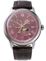 Orient RA-AK0807R30B Herrenuhr Bambino Sun & Moon 41Mm 3ATM