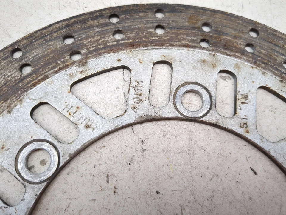 02 Kawasaki BN125 Eliminator 125 Front Disc Brake Rotor Foto 2 de 4