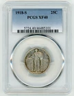 1918-S STANDING LIBERTY QUARTER PCGS XF40