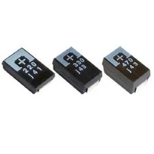 4Pcs 4TCE470MCL Tantalum Capacitors - Polymer 4VDC 470uF 12m POSCAP