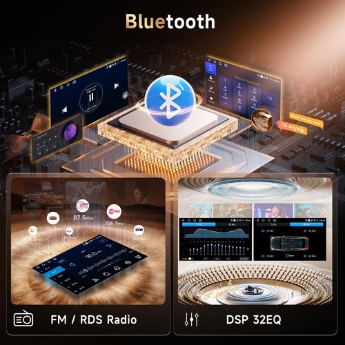 4G+64G Android Stereo for Nissan Versa Note 2014-2018 Radio Upgrade 9 Inch To... - 第 5/7 張圖片