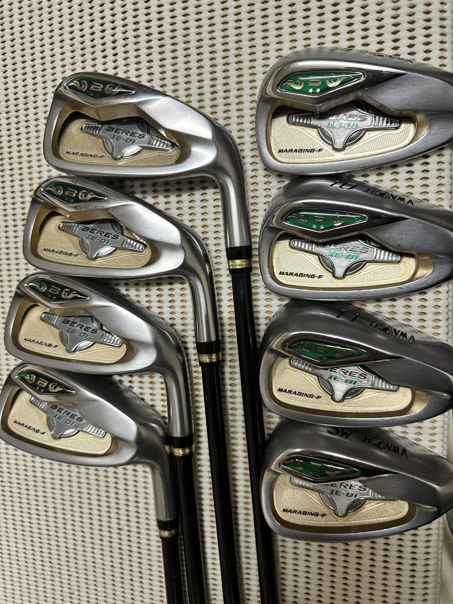 Golf Iron Set Honma BERES IE-01 ARMRQ6 45 2 stars (R) 8pcs 5 Golf Iron Set Honma BERES IE-01 ARMRQ6 45 2 stars (R) 8pcs 5