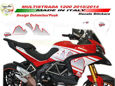 Kit adesivi design esclusivo Moto Ducati Multistrada 1200 2015 "V285"
