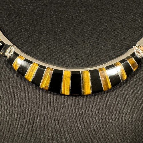 Set Vintage Silver 950 Earrings Bracelet Necklace Mexico - Picture 7 of 24