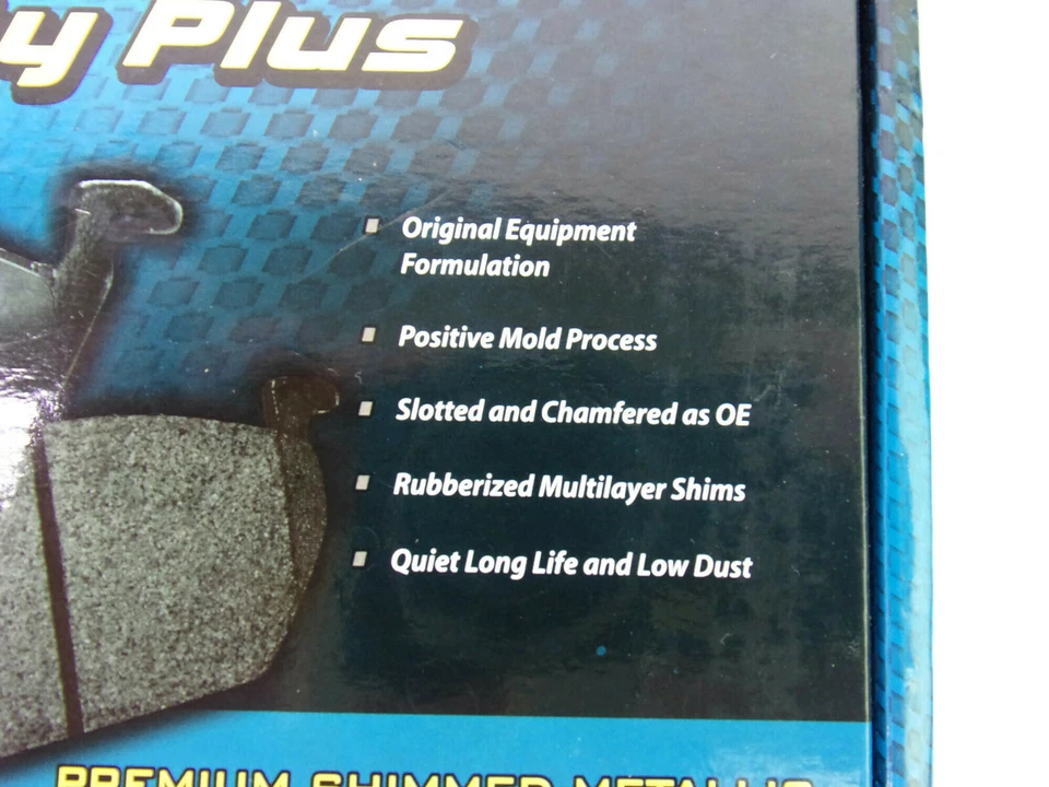 Almohadillas delanteras para Pontiac Vibe 2003-08; Toyota Corolla Matrix NewTek SMD923 Foto 3 de 4