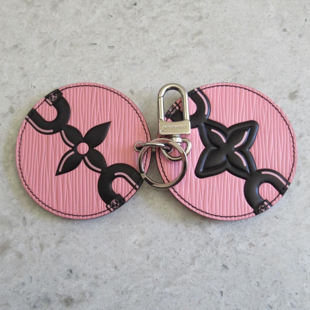 louis vuitton pink key holder