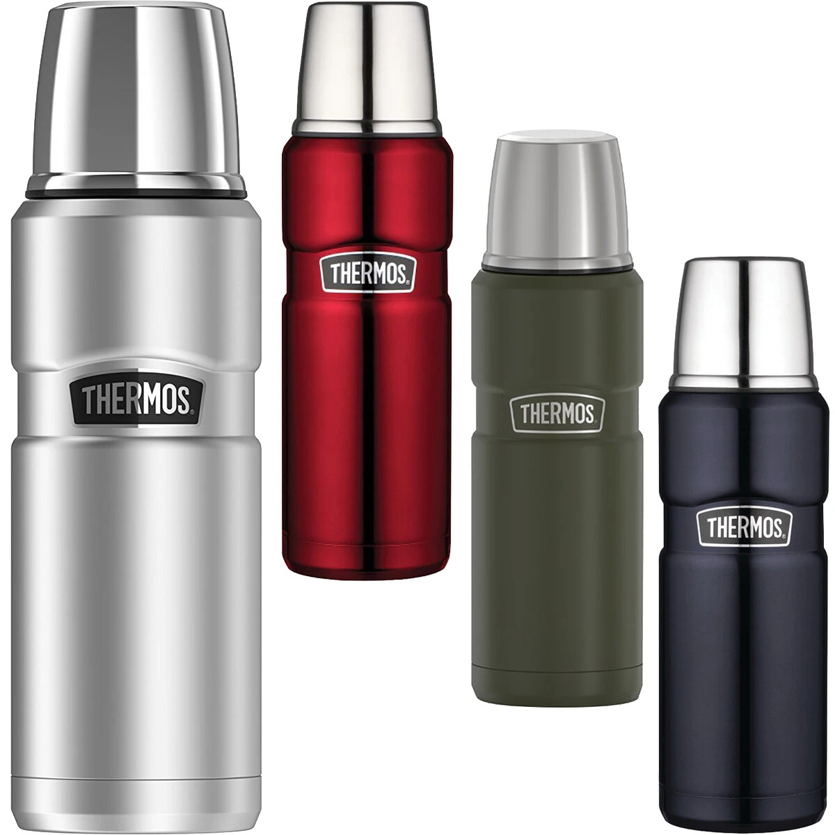 Thermos 16 Oz Stainless King Vacuum Insulated Stainless Steel Food