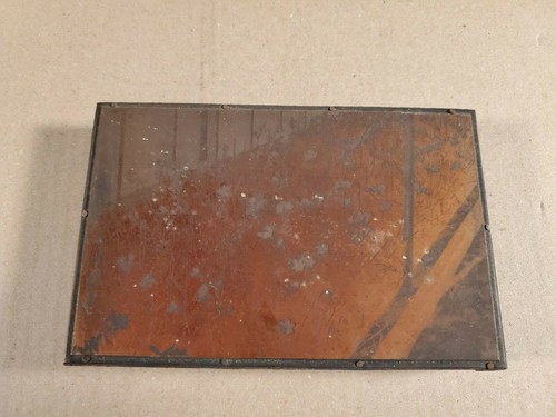 Vtg Etching Engraved Printing Machine Press Plate Stamp Trumpet Lily Hot House - Picture 2 of 6