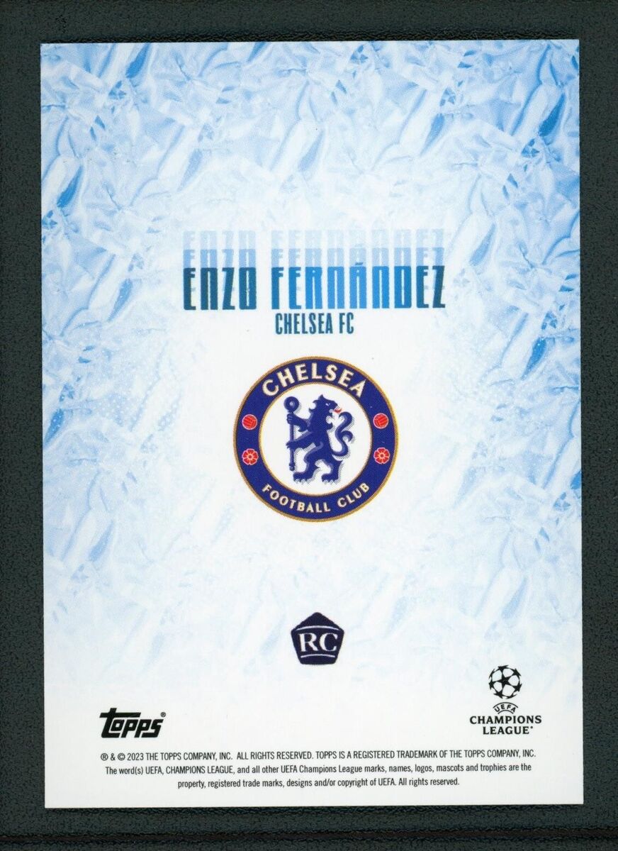 2023 ENZO FERNANDEZ 33/49 TOPPS UEFA CHAMPIONS LEAGUE ROOKIE 2023 ENZO FERNANDEZ 33/49 TOPPS UEFA CHAMPIONS LEAGUE ROOKIE