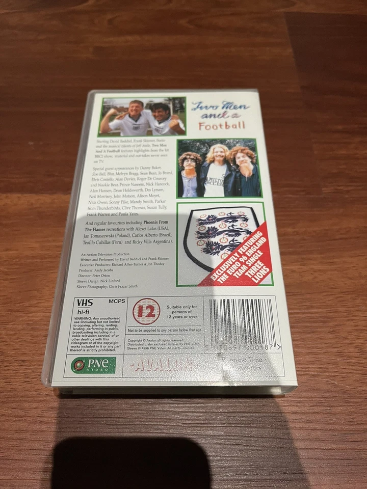 Baddiel & Skinner Two Men and a Football Fantasy Football League 3 PAL VHS Tape - Image 2 of 4