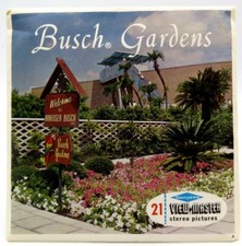 View Master A988, Busch Gardens, Florida, Sawyer's, Version A, 3 Reel Set