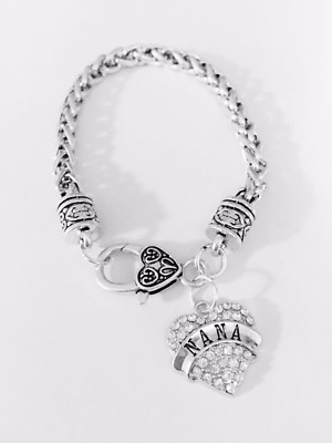 Nana Charm Bracelet Mother's Day Christmas Gift For Grandma Grandmother 