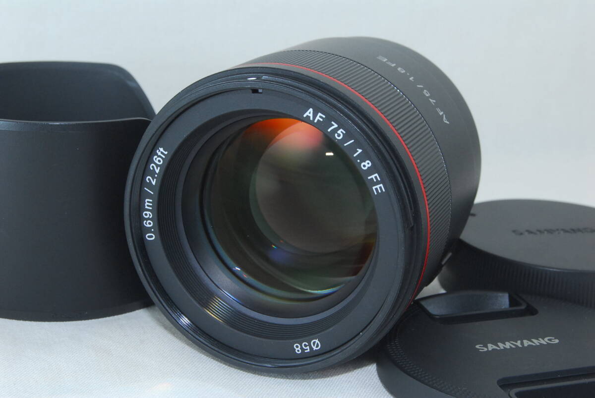 SAMYANG AF 75mm F1.8 FE SONY Camera Lens | eBay SAMYANG AF 75mm F1.8 FE SONY Camera Lens | eBay
