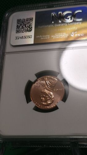 2023 1c Lincoln SHIELD Cent MS68 RD - Picture 4 of 5