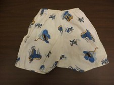 Cute Retro Western Cowboy Print Vtg 1950s NEW Boys Sz 2 Cotton Boxers Underwear