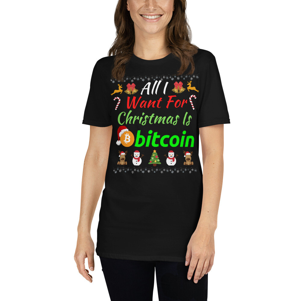 All I Want For Christmas Is Bitcoin Unisex Retirement Plan Crypto | eBay