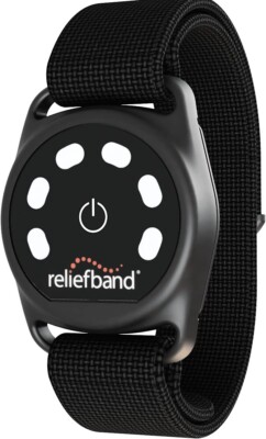 Reliefband Sport Anti-Nausea Wristband Waterproof Black