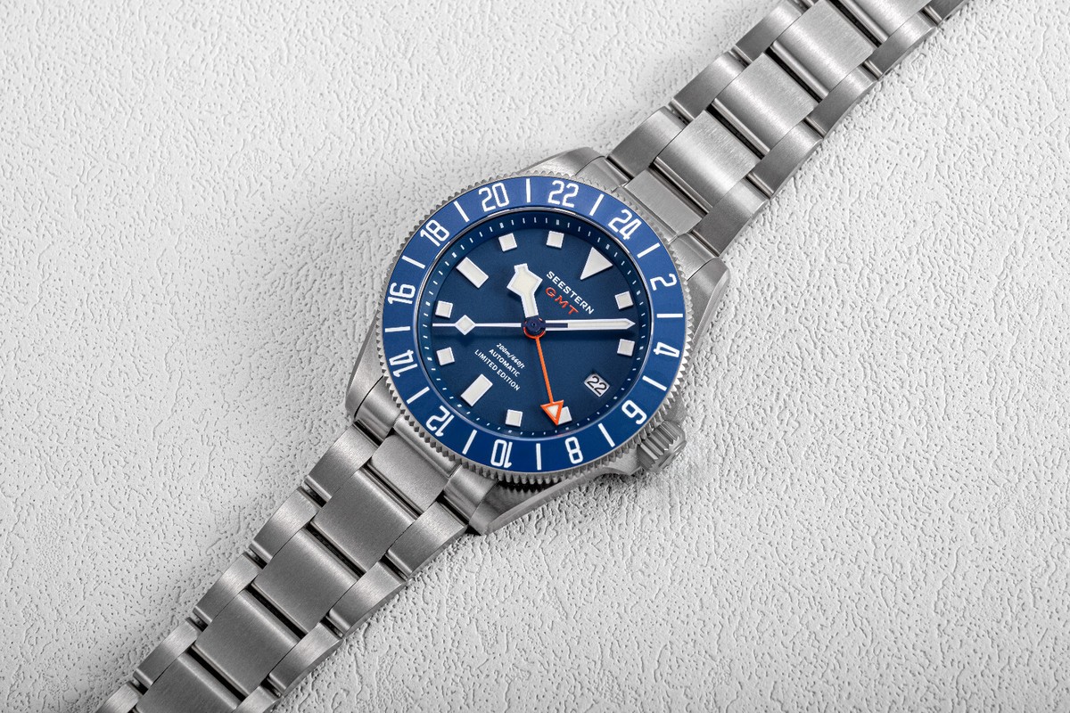 SEESTERN S462.E Titaniumn GMT Professional Diver Limited Edition